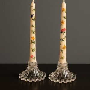Berwick-Boopie  set of 2 stackable candlestick holders